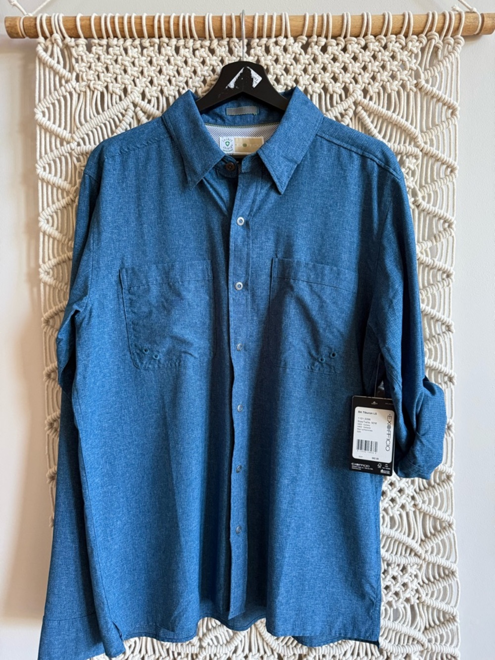 ExOfficio BugsAway Tiburon LS - NWT!